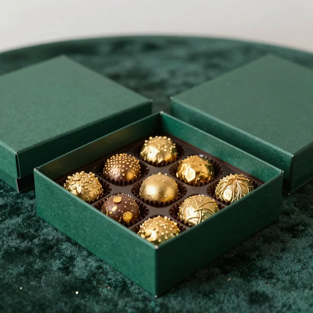 Velvet & Gold Artisan Confectionery Box