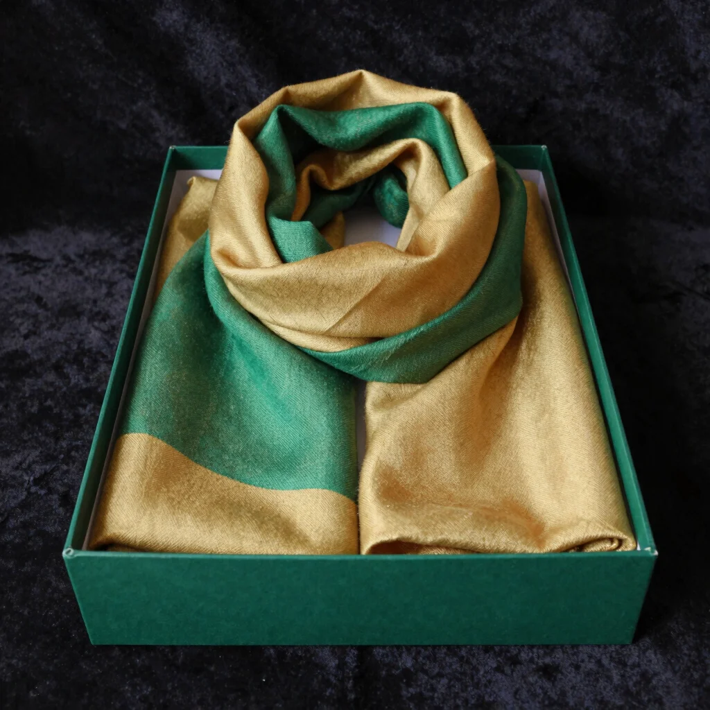 Heritage Pashmina & Silk Scarf Set